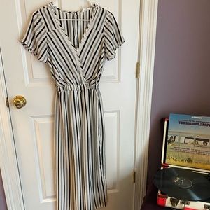 Striped Jumpsuit